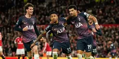 Solanke Strikes Late as 10-Man Spurs Salvage Point at Manchester United