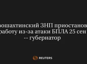 Новошахтинский ЗНП Приостановил Работу из-За Атаки БПЛА 25 Сен -- Губернатор