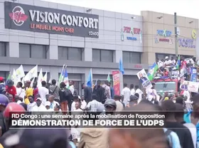 RD Congo : Démonstration de Force de L'Upds à Kinshasa