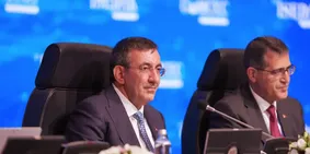 Cumhurbaşkanı Yardımcısı Yılmaz, 41. İSEDAK Toplantısı'nın "Bakanlar Çalışma Oturumu"na başkanlık etti