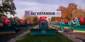 DSİ'nin araç parkına 50 iş makinesi daha katıldı