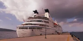 "Star Legend" kruvaziyeri, 271 yolcusuyla Bodrum'a geldi "Star Legend" kruvaziyeri, 271 yolcusuyla Bodrum'a geldi