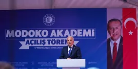 Ticaret Bakanı Ömer Bolat, Modoko Akademi'nin açılışında konuştu: