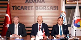 TMO Genel Müdürü Güldal'dan Adana Ticaret Borsasına ziyaret