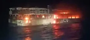 Deadly Philippines ferry fire leaves scores of people missing