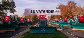 DSİ'nin araç parkına 50 iş makinesi daha katıldı
