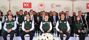 DSİ'nin makine parkının yeni araçları törenle teslim alındı