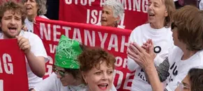 Susan Sarandon and Hannah Einbinder Arrested at Anti-Netanyahu Protest in New York