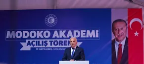 Ticaret Bakanı Ömer Bolat, Modoko Akademi'nin açılışında konuştu:
