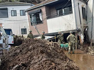 Asciende A Diez la Cifra de Muertos por el Tifón Dujuan en Japón, con Cuatro Desaparecidos