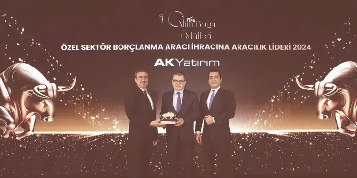 Ak Yatırım TSPB Altın Boğa Ödülleri'nde iki ödül aldı Ak Yatırım TSPB Altın Boğa Ödülleri'nde iki ödül aldı
