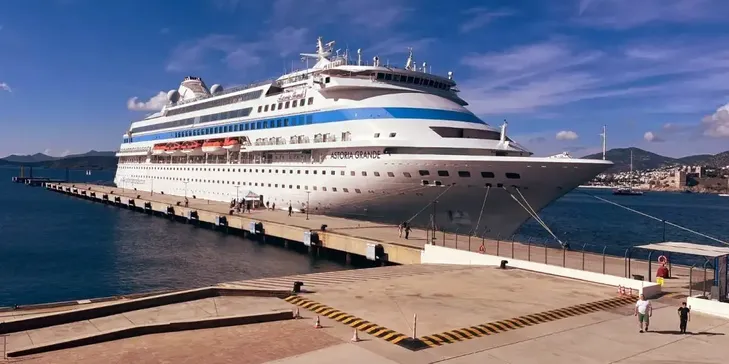 Bodrum Cruise Port, 2025 sezonunda yaklaşık 276 bin yolcu ağırladı
