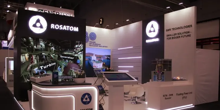 Rosatom'un yüzer nükleer enerji üniteleri teknolojileri Enlit Africa 2025 fuarında tanıtıldı Rosatom'un yüzer nükleer enerji üniteleri teknolojileri Enlit Africa 2025 fuarında tanıtıldı