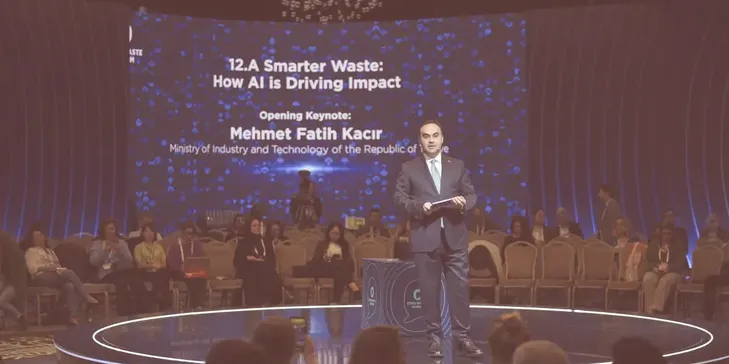 Sanayi ve Teknoloji Bakanı Kacır, "Daha Akıllı Atık: Yapay Zeka Etkiyi Nasıl Artırıyor" oturumunda konuştu: Sanayi ve Teknoloji Bakanı Kacır, "Daha Akıllı Atık: Yapay Zeka Etkiyi Nasıl Artırıyor" oturumunda konuştu:
