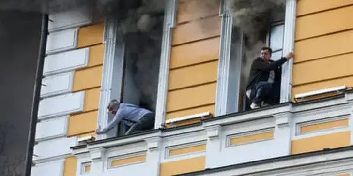 ‘This Is Terrorism’: Daytime Russian Strike Hits Science Academy in Kyiv