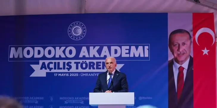 Ticaret Bakanı Ömer Bolat, Modoko Akademi'nin açılışında konuştu: Ticaret Bakanı Ömer Bolat, Modoko Akademi'nin açılışında konuştu: