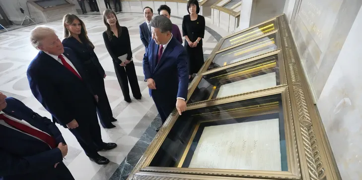 Xi Jinping Termina Su Visita A Donald Trump en Washington con el Trofeo de Ver Tratada A China Como la Otra Gran Potencia