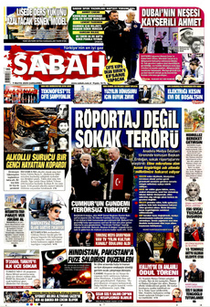 SABAH 7 Mayıs 2025 gazete manşeti