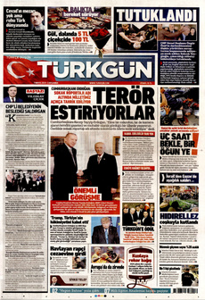 TÜRKGÜN 7 Mayıs 2025 gazete manşeti