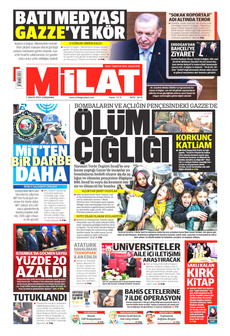 MİLAT 7 Mayıs 2025 gazete manşeti