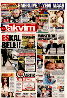 TAKVİM 7 Mayıs 2025 gazete manşeti