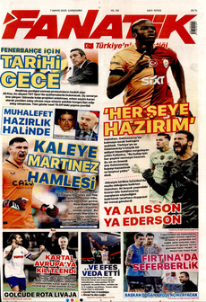 FANATİK 7 Mayıs 2025 gazete manşeti
