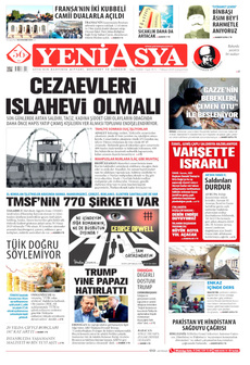 YENİ ASYA 7 Mayıs 2025 gazete manşeti