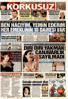 KORKUSUZ 7 Mayıs 2025 gazete manşeti