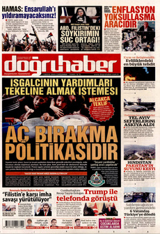 DOĞRU HABER 7 Mayıs 2025 gazete manşeti
