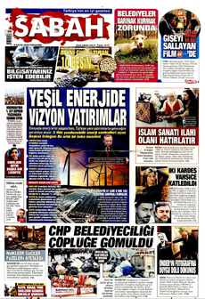 SABAH 8 Mayıs 2025 gazete manşeti