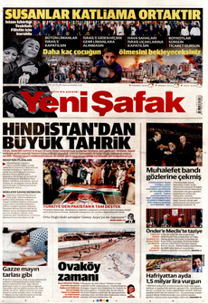 YENİ ŞAFAK 8 Mayıs 2025 gazete manşeti