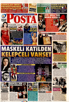 POSTA 8 Mayıs 2025 gazete manşeti