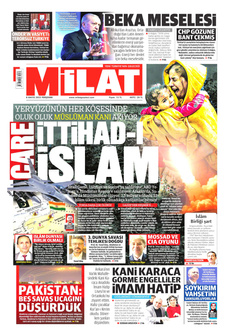 MİLAT 8 Mayıs 2025 gazete manşeti