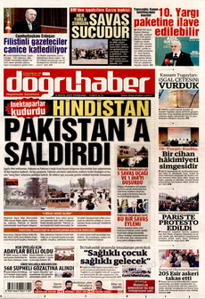 DOĞRU HABER 8 Mayıs 2025 gazete manşeti