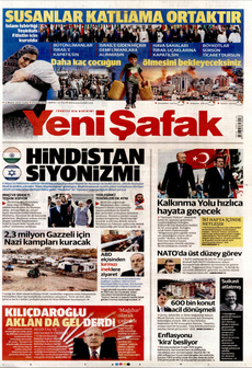 YENİ ŞAFAK 9 Mayıs 2025 gazete manşeti
