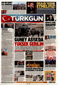 TÜRKGÜN 9 Mayıs 2025 gazete manşeti