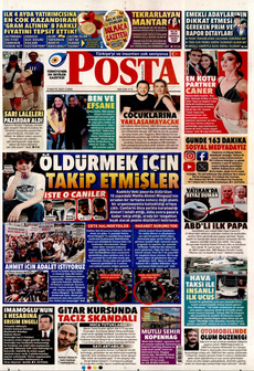 POSTA 9 Mayıs 2025 gazete manşeti