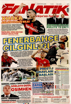 FANATİK 9 Mayıs 2025 gazete manşeti