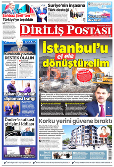 DİRİLİŞ POSTASI 9 Mayıs 2025 gazete manşeti