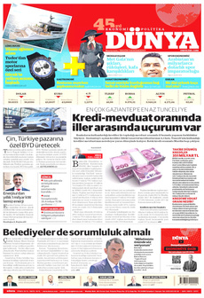 DÜNYA 9 Mayıs 2025 gazete manşeti