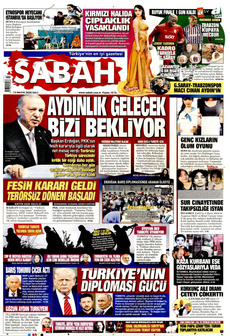 SABAH 13 Mayıs 2025 gazete manşeti