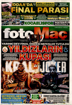 FOTOMAÇ 13 Mayıs 2025 gazete manşeti
