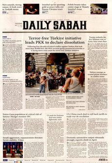 DAİLY SABAH 13 Mayıs 2025 gazete manşeti
