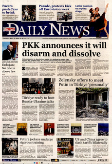 HÜRRİYET DAİLY NEWS 13 Mayıs 2025 gazete manşeti