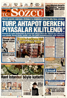 SÖZCÜ 27 Mayıs 2025 gazete manşeti