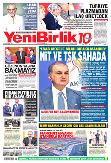 YENİBİRLİK 27 Mayıs 2025 gazete manşeti