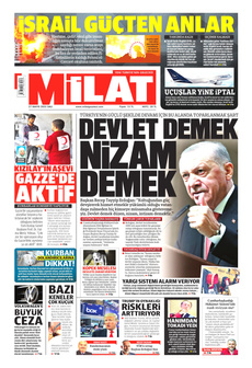 MİLAT 27 Mayıs 2025 gazete manşeti