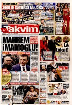 TAKVİM 27 Mayıs 2025 gazete manşeti