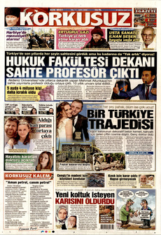 KORKUSUZ 27 Mayıs 2025 gazete manşeti