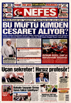 NEFES 27 Mayıs 2025 gazete manşeti